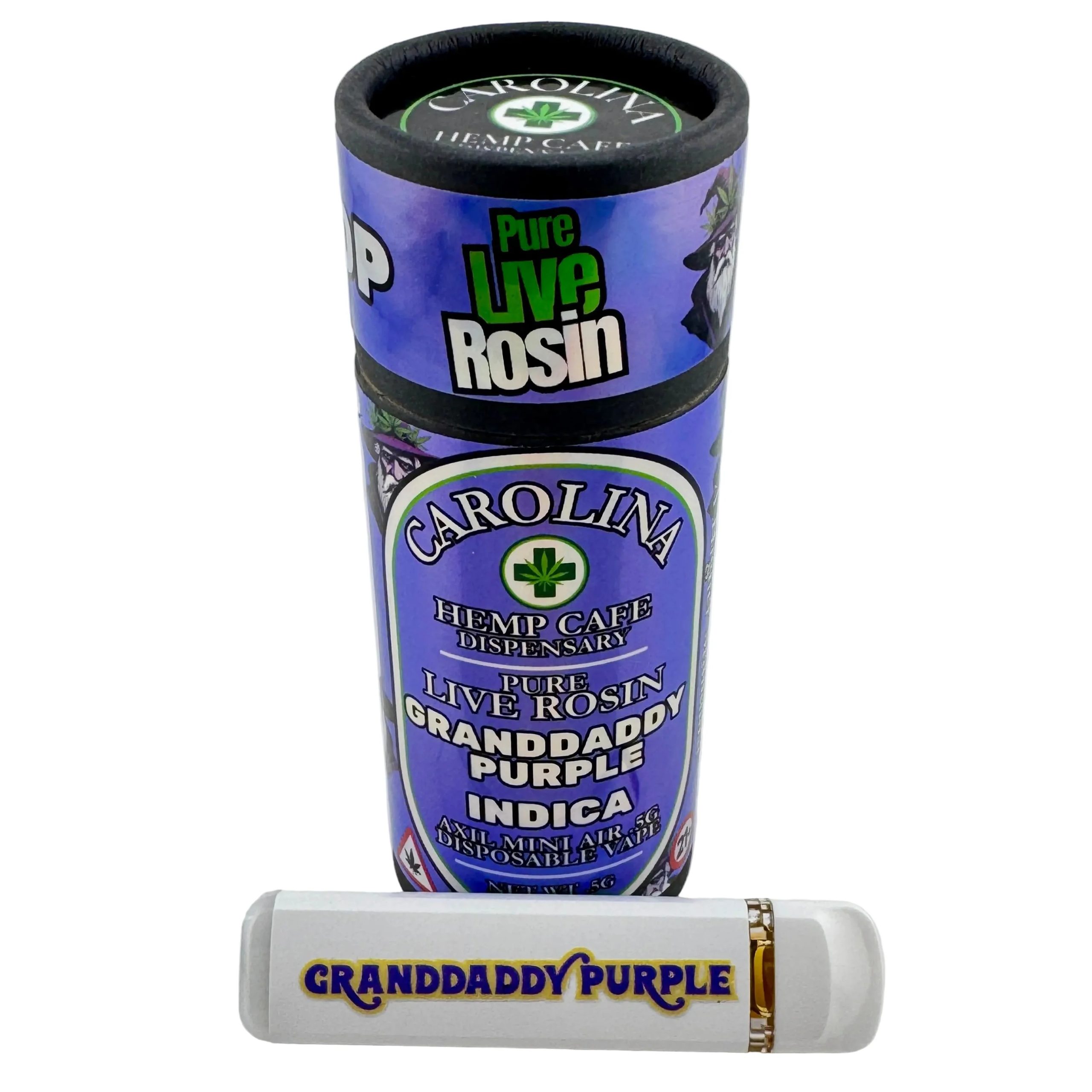 Granddaddy Purple Live Rosin Disposable Vape