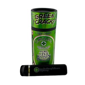 Green Crack Live Rosin Disposable Vape